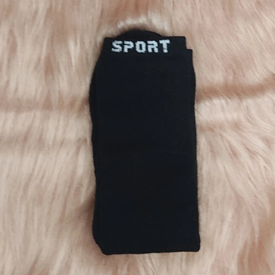 KIT 6 Pares Meias Masculina Cano Alto Sport