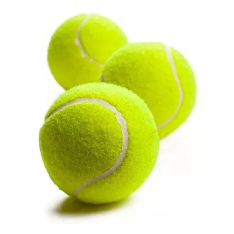Conjunto de 3 Bolas de Tênis de Alta Flexibilidade para Treino!