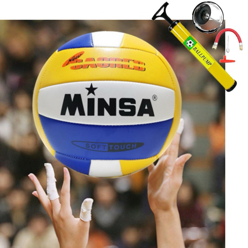 Kit Bola de vôlei + bomba de ar para a bola