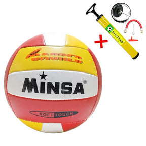 Kit Bola de vôlei + bomba de ar para a bola
