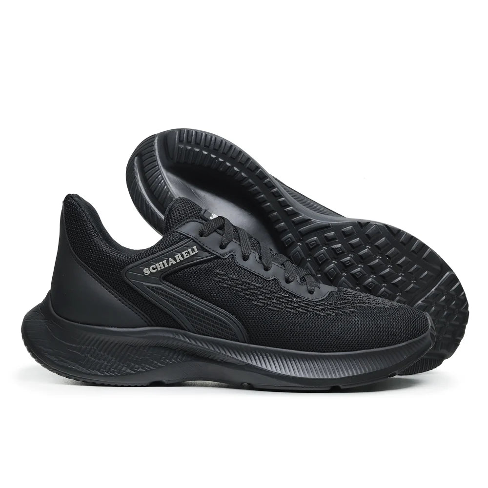 Tênis Esportivo Masculino Leve com Cadarço, Macio e Confortável, para Corrida, Trabalho e Passeios - Modelo 595 SHL