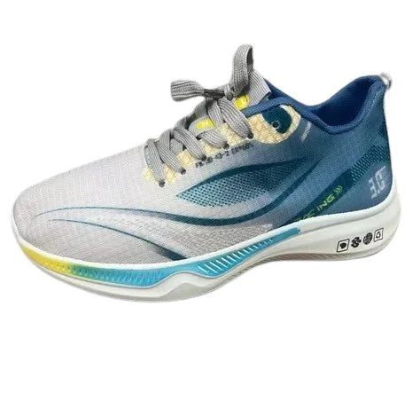 Tênis Masculino Esportivo New Pro Fast Running Branco/Azul