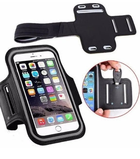 Braçadeira Porta Celular Treino Esporte Academia.