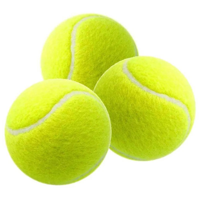 Conjunto de 3 Bolas de Tênis de Alta Flexibilidade para Treino!