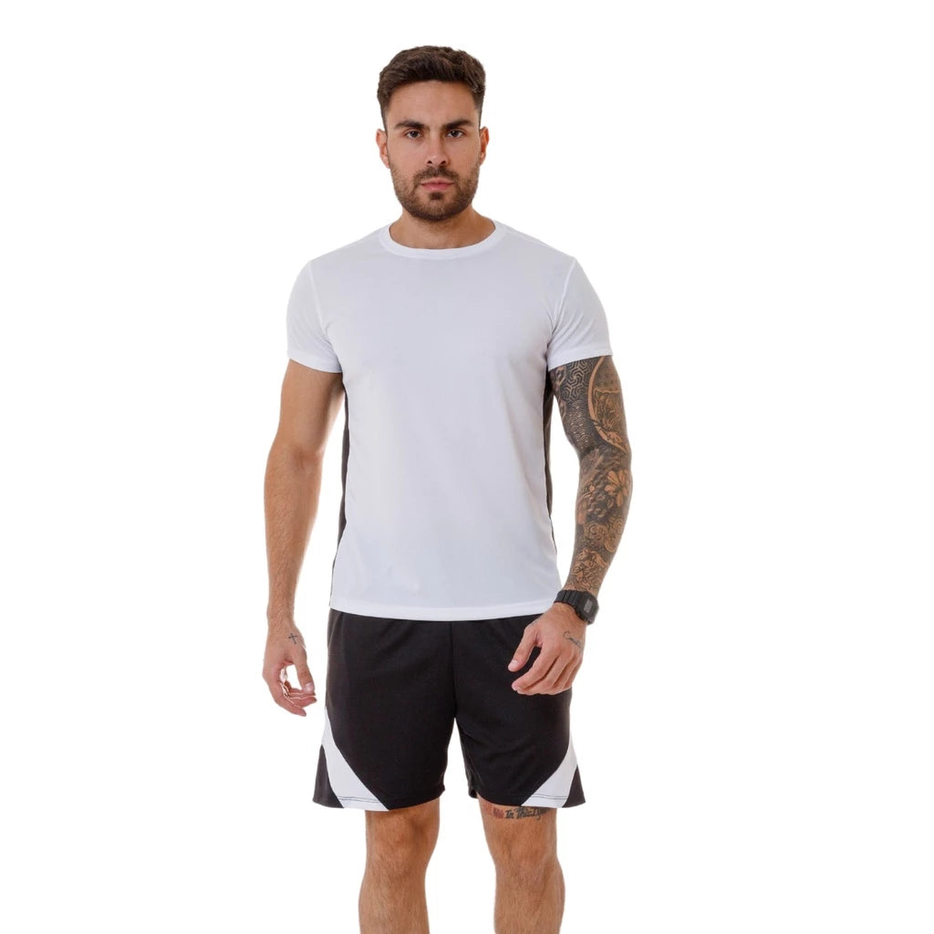 Conjunto Masculino Poliester Academia Básico Dry fit