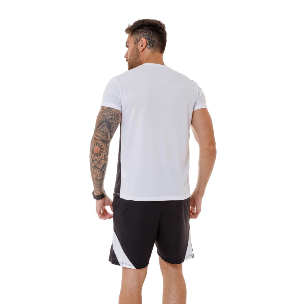 Conjunto Masculino Poliester Academia Básico Dry fit