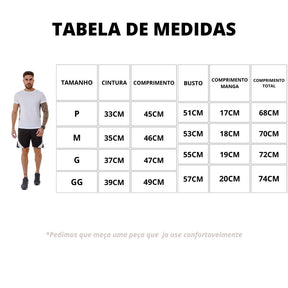 Conjunto Masculino Poliester Academia Básico Dry fit