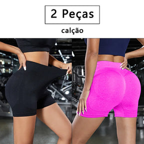 Conjunto de 2 peças: Calça e legging feminina.