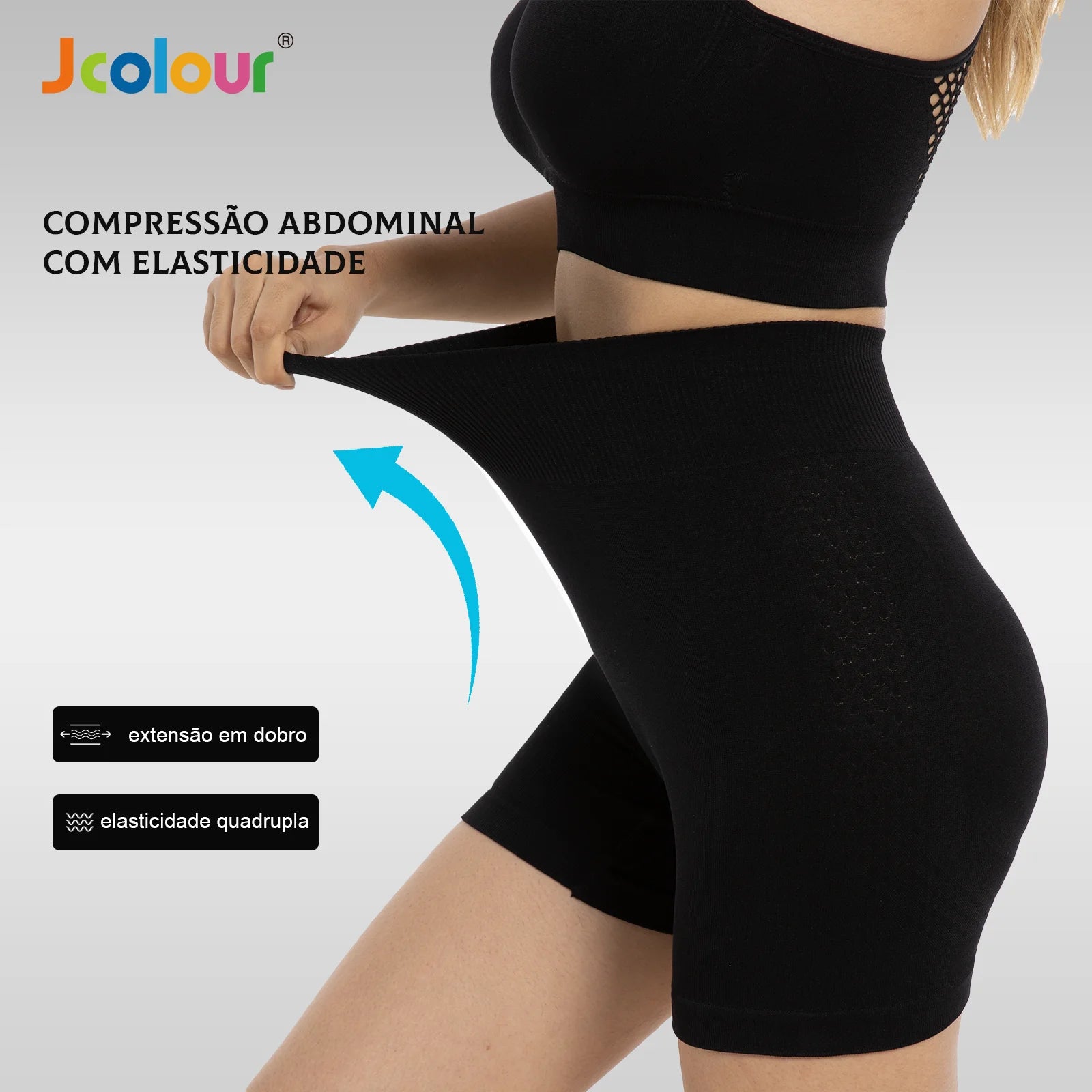 Conjunto de Top e Shorts Esportivo Feminino, Respirável e de Secagem Rápida