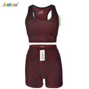 Conjunto Academia Fitness Feminino Leggings 1 Top Bra 1 Shorts